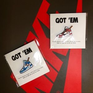 JORDAN 1 x OFFWHITE PINS